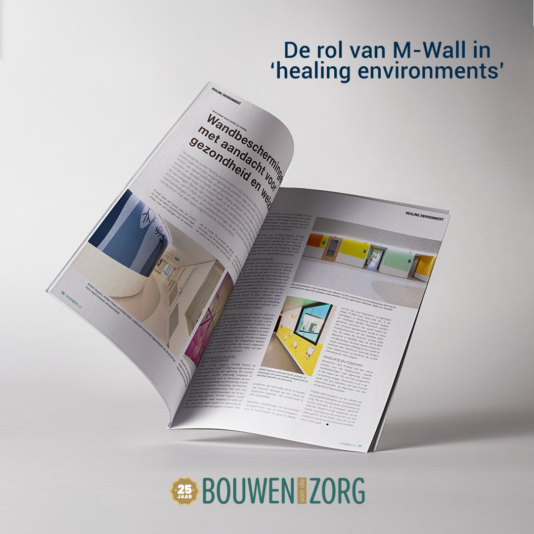 Wandbescherming die bijdraagt aan gezondheid en welzijn – De rol van M-Wall in ‘healing environments’